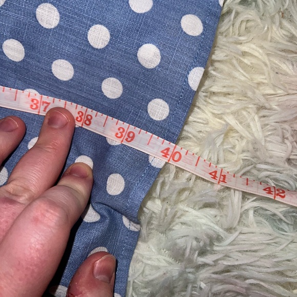 Vintage Collectif Sky Blue Polka Dot Midi Dress - Picture 10 of 10